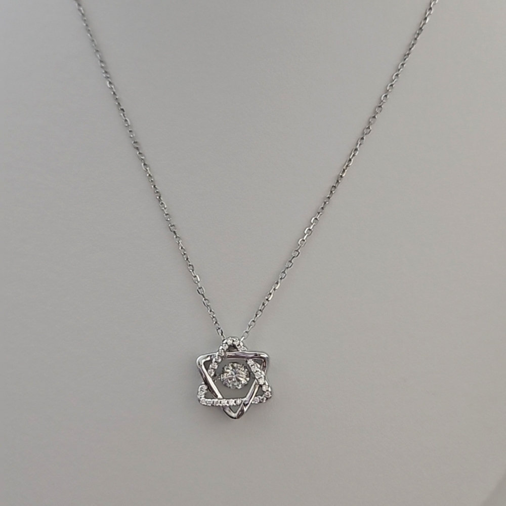 Star Moissanite Necklace